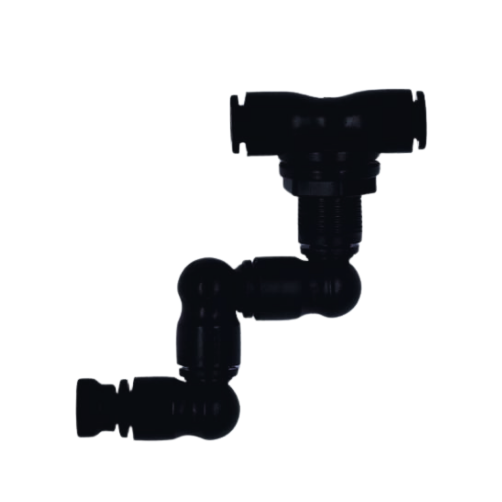 Single Fogger Mist Sprinkler Nozzle | 360° Adjustable Rainforest Misting Head for Aquarium, Terrarium & Reptiles | Increases Humidity & Plant Growth