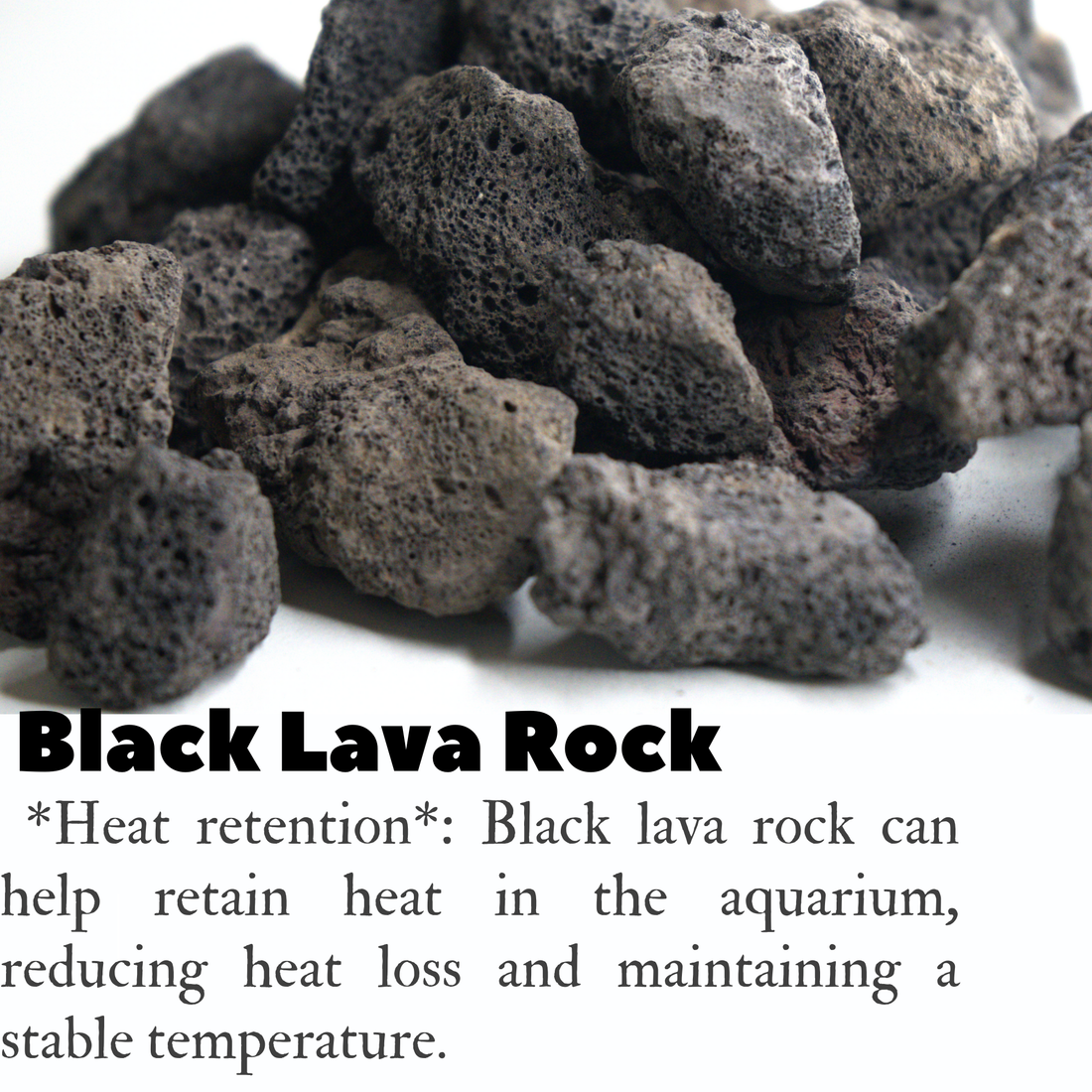 Black Lava Rock