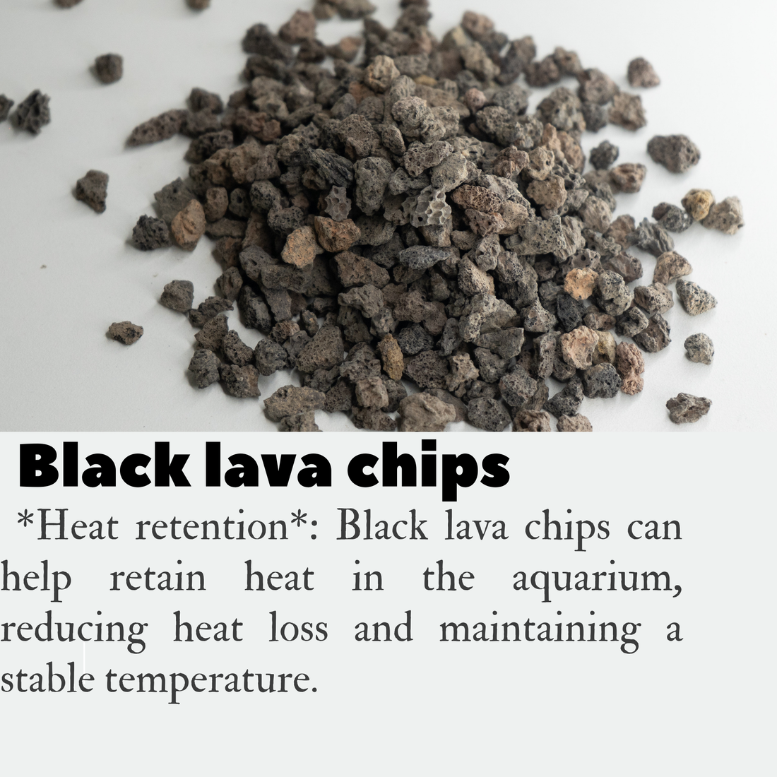 Black Lava chips