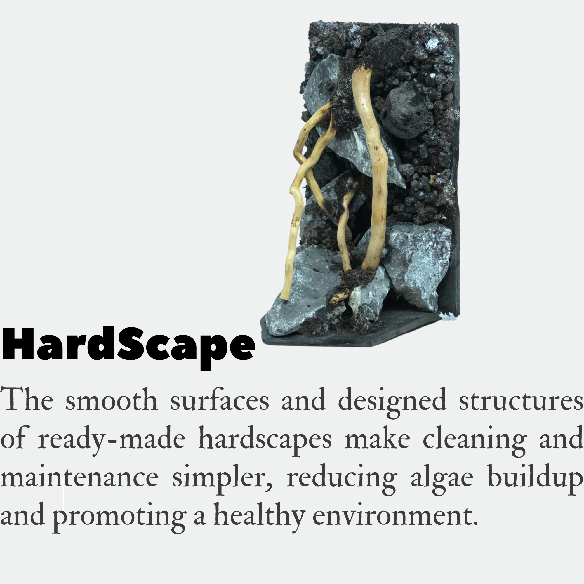 4.5x4.5x7 inch Hardscape