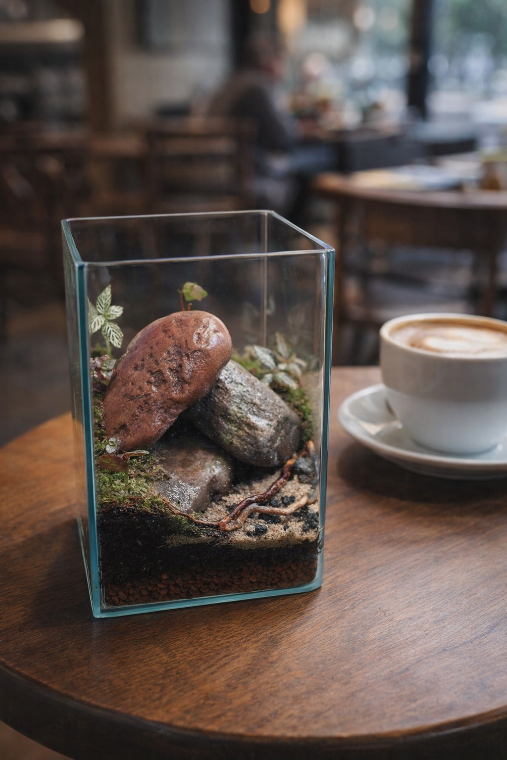 River Theme (6x6x8 inch)