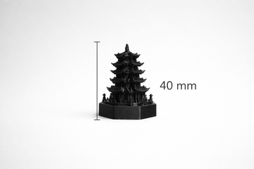 Pagoda (Terrarium Prop) Set Of 5 Greengrapesstudios
