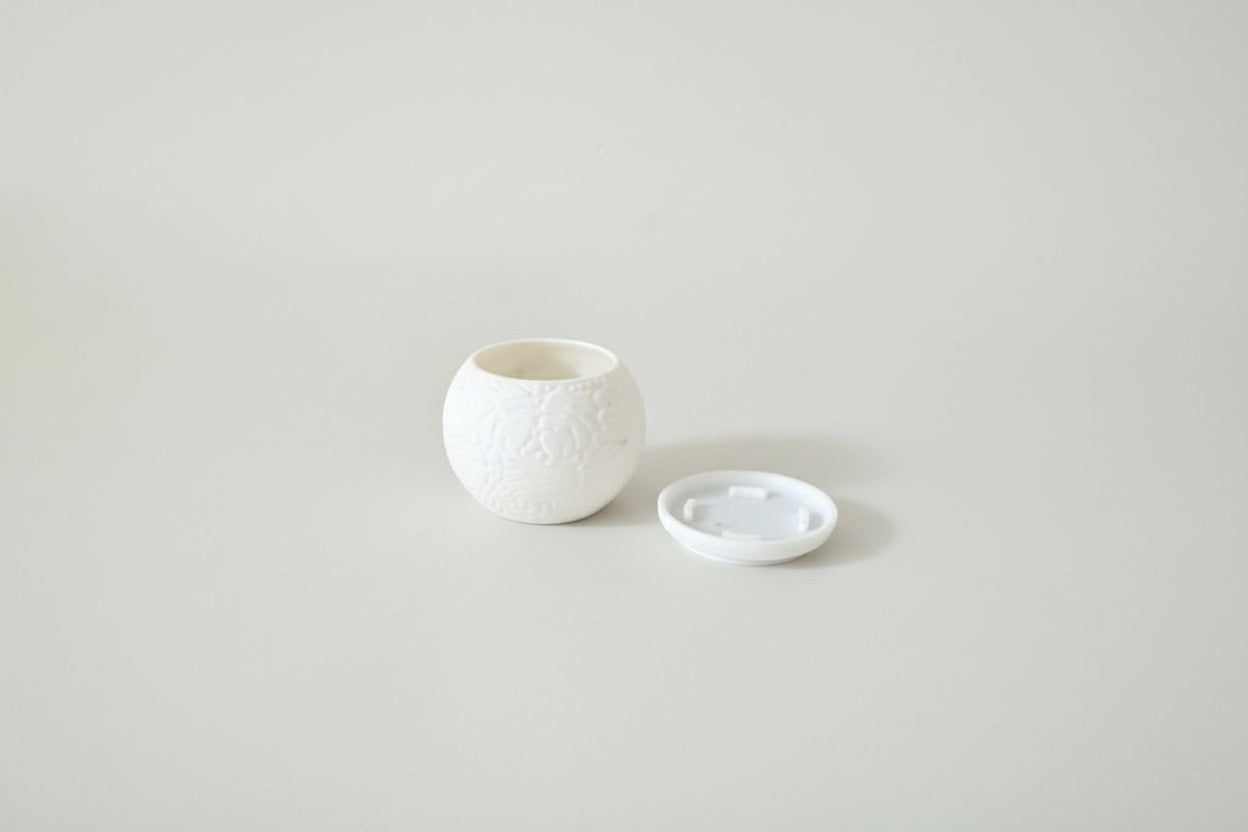 Miniature Plant Pot with Base(Set Of 4) Greengrapesstudios