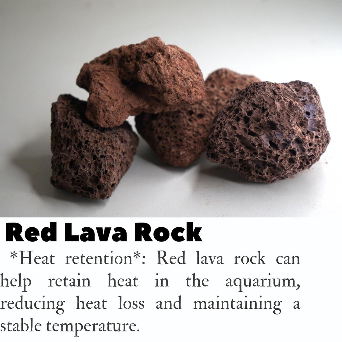 red lava rock for aquarium 
