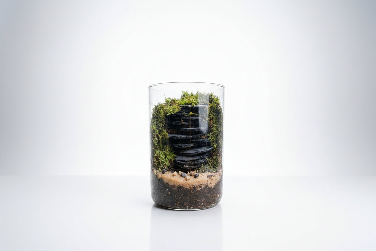 Cylindrical Terrarium Greengrapesstudios